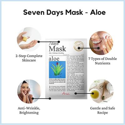 Ariul Seven Days Mask Aloe 20 ml - Sheet Masks