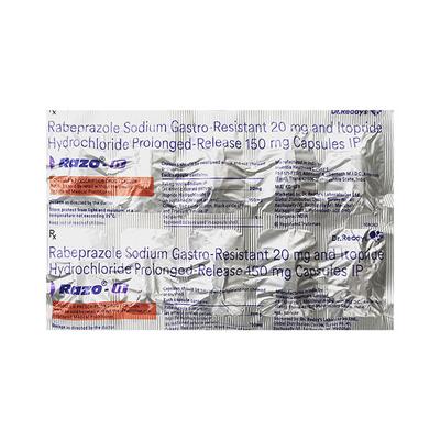 RAZO IT Capsule 10's - Ulcer/Reflux/Flatulence-Aaa