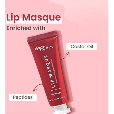 Earth Rhythm Lip Masque With Peptide 10ml - Lip Balms