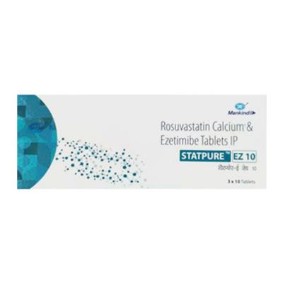 STATPURE EZ 10 Tablet 10's - High Cholesterol-Dys