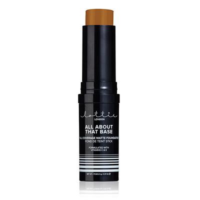 Lottie London ALL ABOUT THAT BASE- FULL COVERAGE MATTE FOUNDATION STICK Rich Toffee 9 gm - Foundation