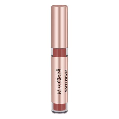 Miss Claire Matte Power Lipcolor - 02 Dusty Rose 3gm - Lipsticks