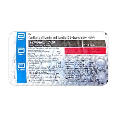FEMOSTON 2/10 Tablet 28's - Hormonal Therapy-Oes