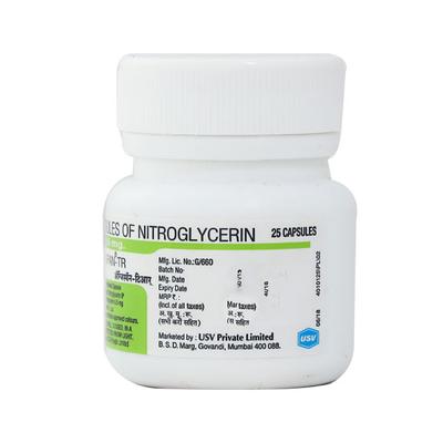 Angispan TR 6.5mg Capsule 25'S - Angina