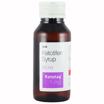 KETOTAG 1mg Syrup 60ml - Asthma/COPD-Ast