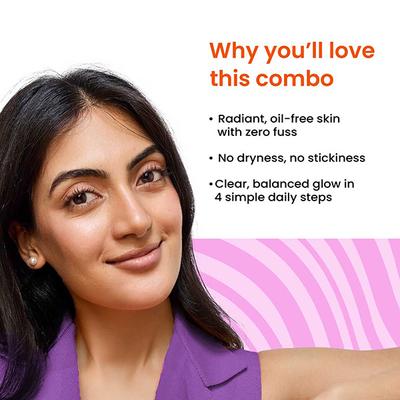 Foxtale Oil Free Radiance Kit - Festive Glow, Oil-Free Radiance 1's - Facial Kits