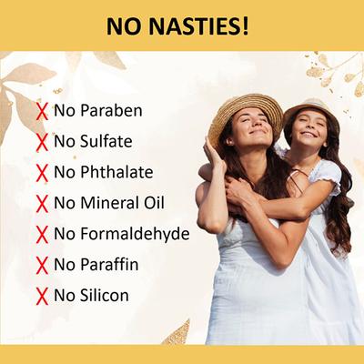 Cocomo Natural 12 in 1 Hair Oil For Kids Coconut Argan Jojoba Neem Tea Tree and Other Natural Oils 200 ml - Hair Oils