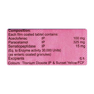 Acimol Forte Tablet 10'S - Pain relief-Nsa