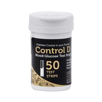 Control D Blood Glucose Test Strips 50's - Blood Glucose Monitors/Strips