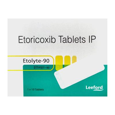 ETOLYTE 90 Tablet 10's - Pain relief-Nsa