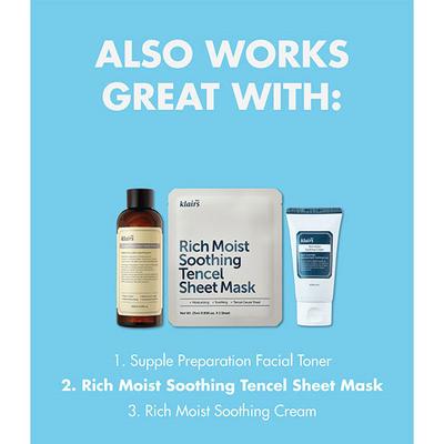 Klairs Rich Moist Soothing Tencel Sheet Mask 25 ml - Sheet Masks