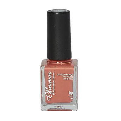 Glimmer Premium Nail Enamel Jungle Red 10 ml - Nail Polish