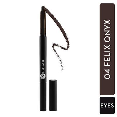 SUGAR Cosmetics Arch Arrival Brow Definer 04 Felix Onyx Dark Blackish Brown 0.35 gm. - Eyebrow Pencils & Enhancers