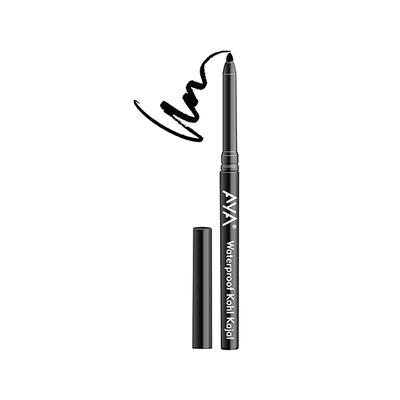 Aya Waterproof Kohl Kajal - Jet Black 0.28 gm - Kajal & Kohls