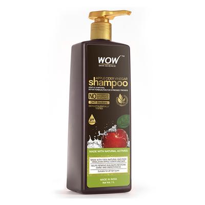 Wow Life Science Apple Cider Vinegar Shampoo 1000 ml - Shampoos