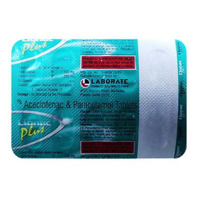 CLONAC PLUS Tablet 10's - Pain relief-Nsa
