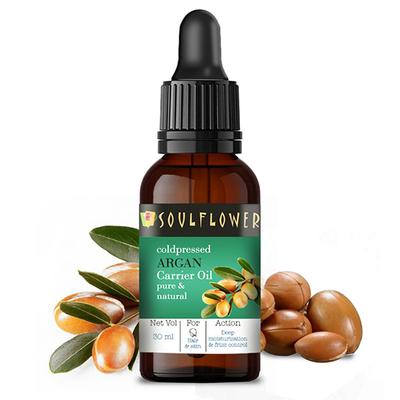 Soulflower Coldpressed Argan Carrier Oil 30 ml - Carrier Oils