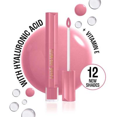 Lakme 9to5 Hya Matte, Pink On Point, Hydrating Liquid Lipstick with Hyaluronic Acid 5.3 ml - Liquid Lipsticks