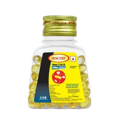 Seacod Omega 3 Fish Oil Capsule 60's - Multi-Vitamins