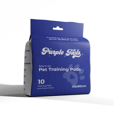 Purple Tails Pet Training Pads (45 x 60) (Pack of 10) - Pet accessories