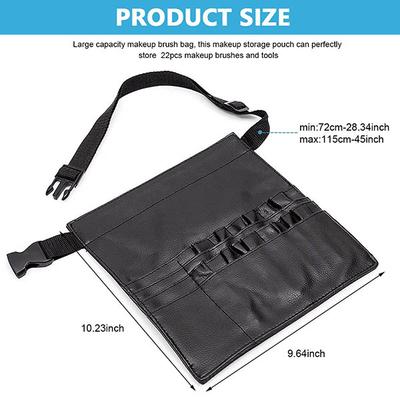 Bronson Professional Makeup Brush Pouch Belt Waist Shoulder Strap Organizer 22 Pockets 1's - Makeup Pouches