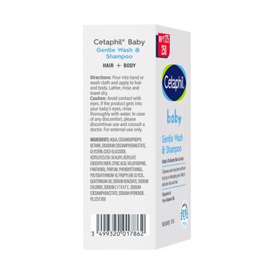 Cetaphil Baby Gentle Wash & Shampoo 50 ml - Baby Body Wash