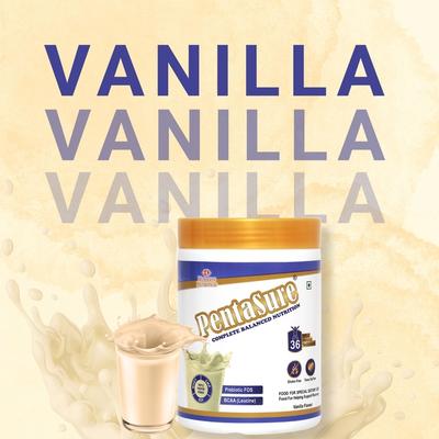 PentaSure Complete Balanced Nutrition Powder - Vanilla Flavour 400 g - Daily Health Drinks