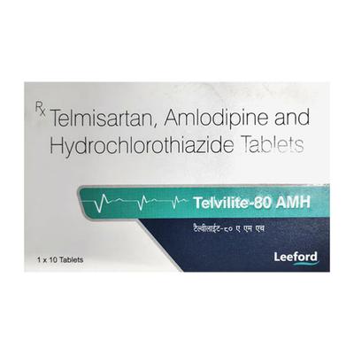 TELVILITE 80 AMH Tablet 10's - Hypertension-ACE