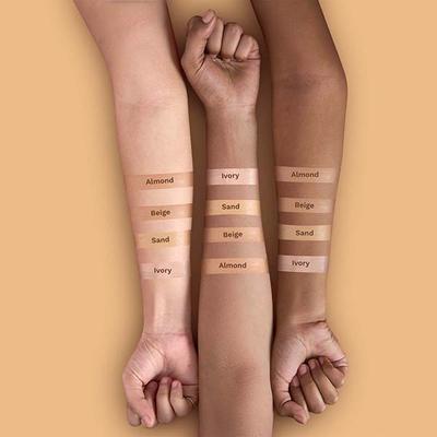 Pilgrim Full Coverage Concealer Crease Resistance & Lightweight with Matte Finish Ivory-05 7.3 ml - Concealer