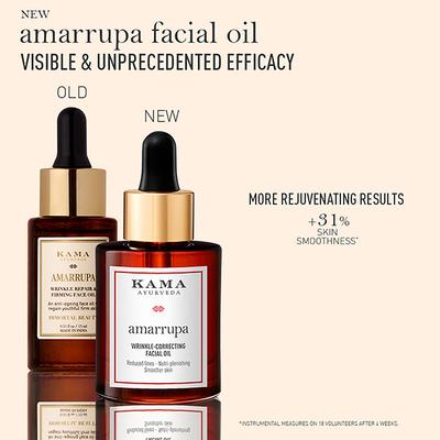 Kama Ayurveda Amarrupa Wrinkle-Correcting Facial Oil Powered with Centella Asiatica 15 ml - Face Washes