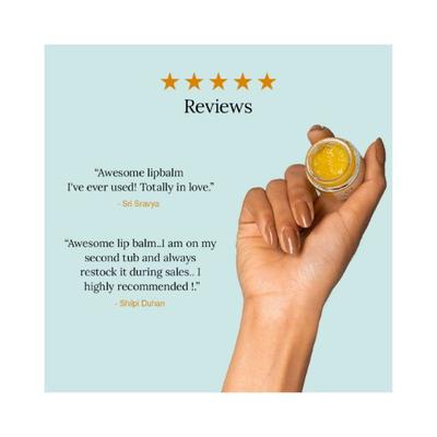 Juicy Chemistry Blood Orange & Rosehip Organic Lip Balm for Pigmented Lips 5 gm - Lip Balms