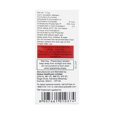 FORMOSONE 250 WITH DOSE COUNTER Inhaler 120md - Asthma/COPD-Ast