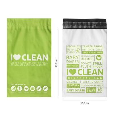 Sirona Sanitary & Diapers Disposal Bag (Pack of 2 x 15's) - Sanitary Napkins