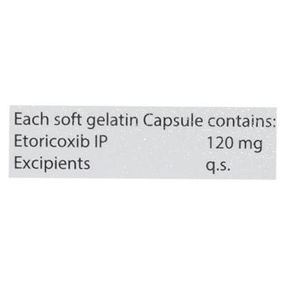 ETOBRIX 120 Capsule 10's - Pain relief-Nsa