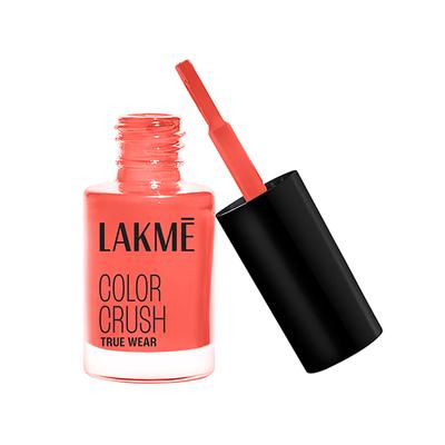 Lakme True Wear Color Crush Nail Polish, Long Lasting & Vibrant Nail Paint, 19, 6ml - Nail Polish