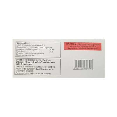 DAPANTA 5 Tablet 10's - Diabetes-Ant