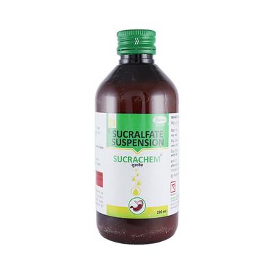 SUCRACHEM Suspension 200ml - Ulcer/Reflux/Flatulence-Aaa