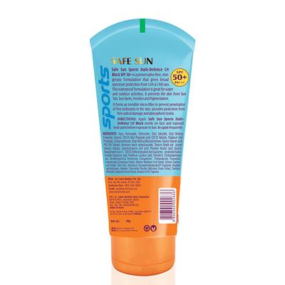 Lotus Herbals Safe Sun Sports Daily-Defence Uv Block Spf 50+ Pa+++ 40 Gm - Face Sunscreen