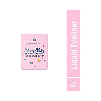 MyGlamm POPxo Liquid Eyeliner Kit - Issa Vibe-Laid Black, Big Truffle, Go Green 9 ml - Eyeliners