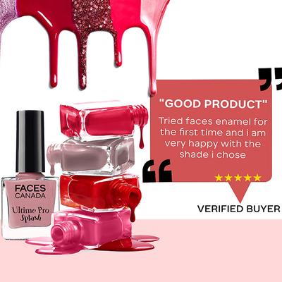 Facescanada Ultime Pro Splash Nail Enamel Purple Rain 19 8 ml - Nail Polish