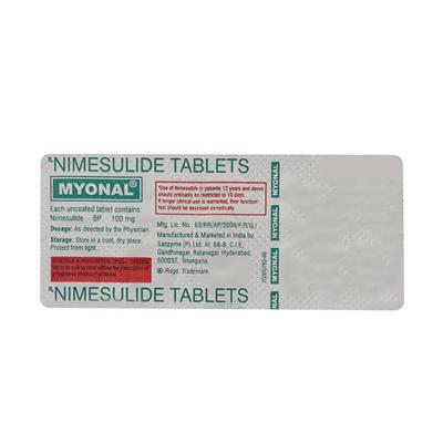 Myonal Tablet 10'S - Pain relief-Nsa