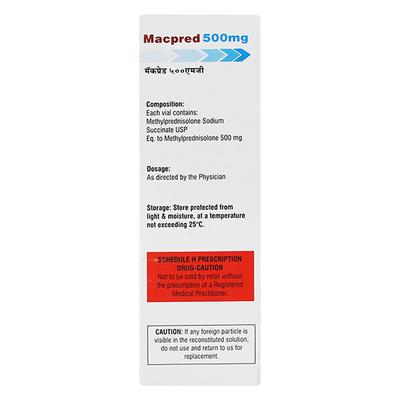 MACPRED 500mg Injection 1's - Hormonal Therapy-Cor