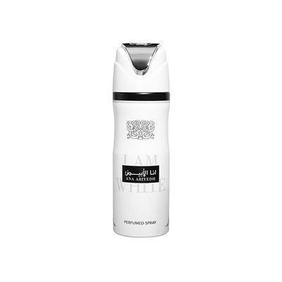Lattafa Ana Abiyedh Imported Perfumed Deodorant Spray 200 ml - Deodorants/Roll-Ons