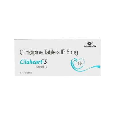 Cilaheart 5mg Tablet 10'S - Hypertension-Cal