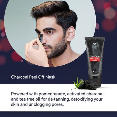 Bombay Shaving Company Charcoal Facial Starter Sheet Mask Kit 1's - Sheet Masks