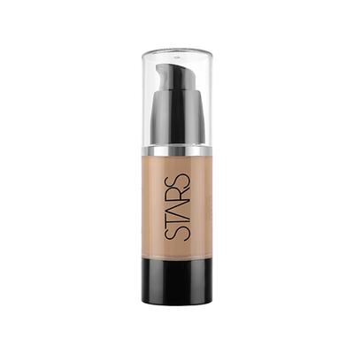 Star's Cosmetics Matte Finish, Full Coverage Face Make Up Micro Foundation (Sienna) 30 ml - Foundation