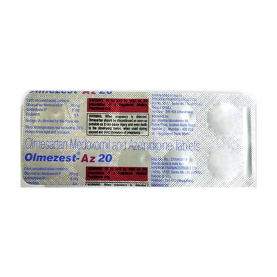 OLMEZEST AZ 20 Tablet 10's - Hypertension-Ana