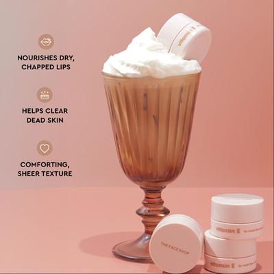 The Face Shop Vitamin A Lip Mask with Blueberry Extracts, Shea Butter for Soft, Plump Lips 14 gm - Lip Mask