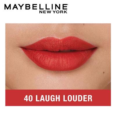 Maybelline New York Super Stay Crayon Lipstick, 40 Laugh Louder 1's - Lipsticks