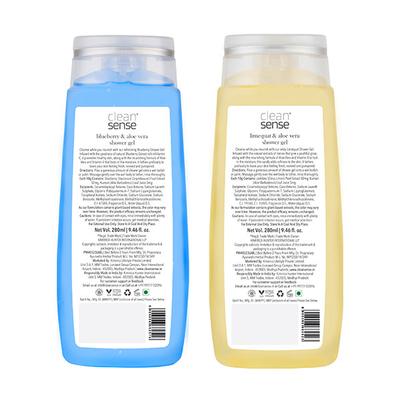 Cleansense Limequat & Blueberry Shower Gel (Combo of 2) 560 gm - Shower Gels & Body Wash